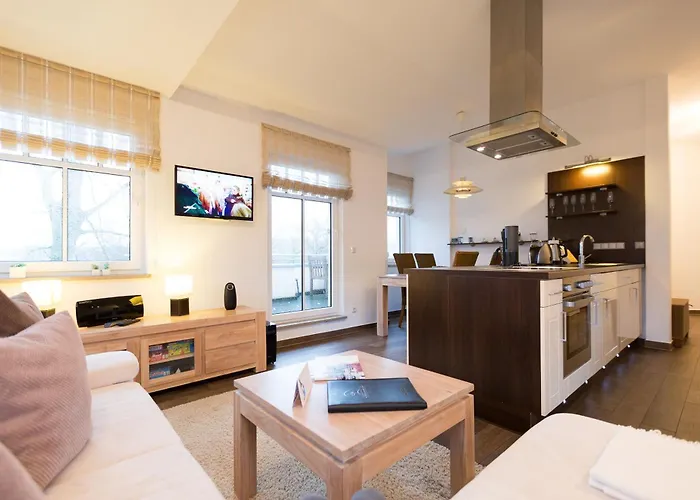 Daire Neue Ernst App 5 Penthouse Heringsdorf